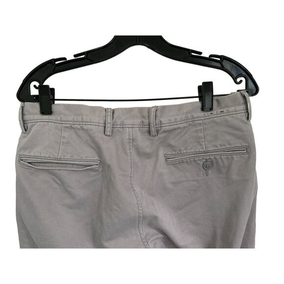 J.CREW BROKEN-IN Casual Pants Cotton Chino Khaki Size 31/32 - Picture 4 of 8